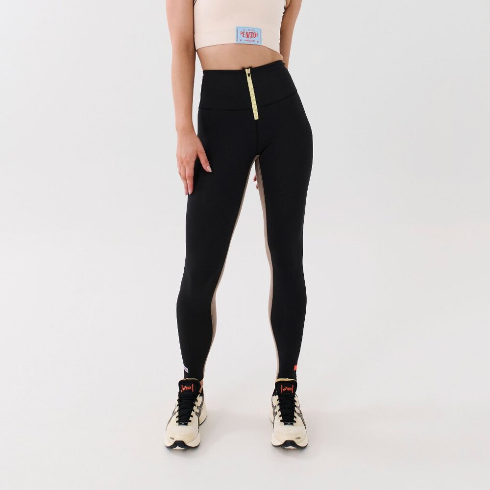 PE NATION RUDIMENTAL LEGGING IN BLACK